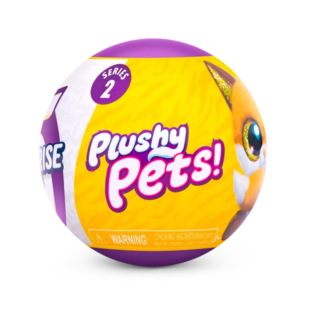 Plushy Pets Series 2 by Zuru Ages 3 and up Plastic Animal Collectibles